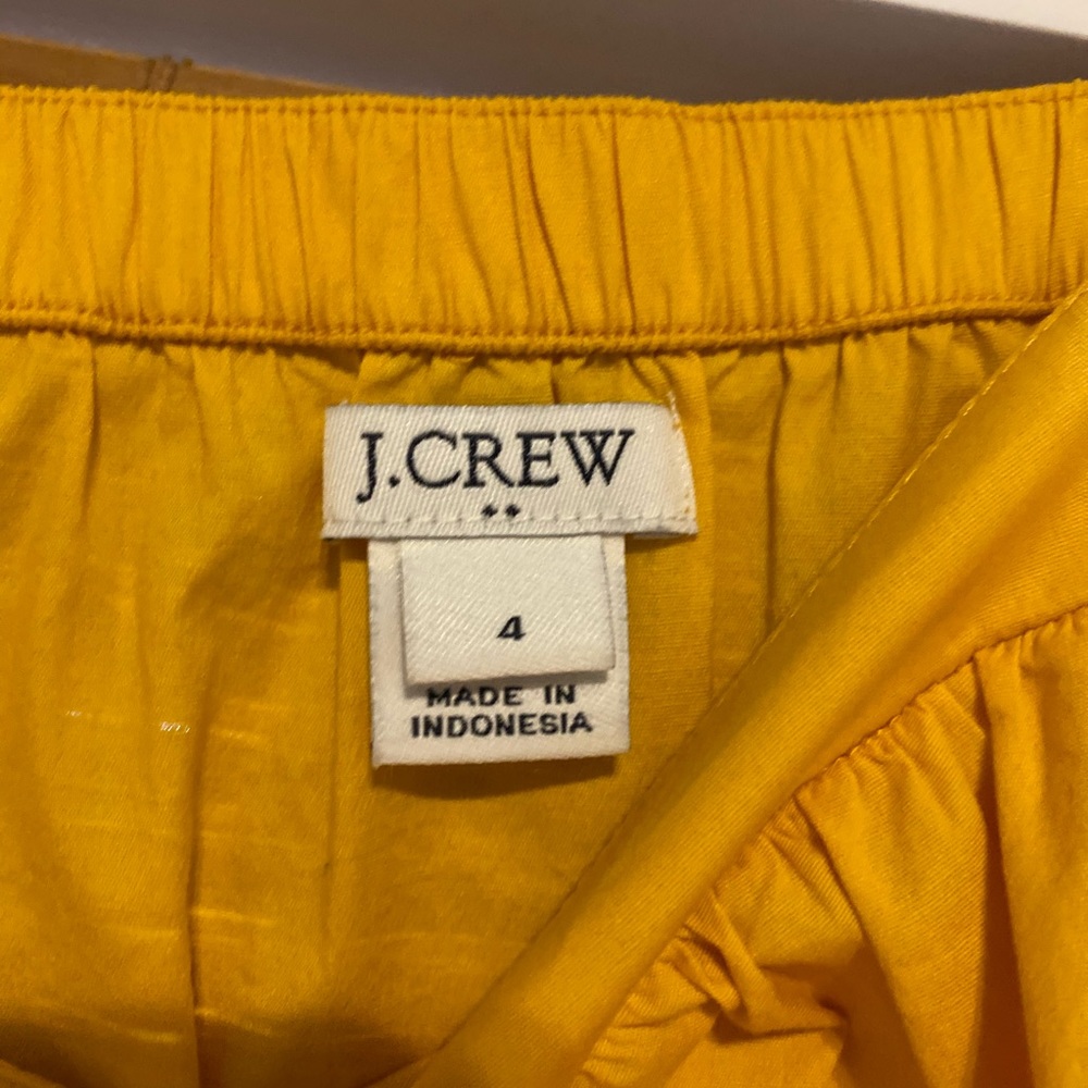 J.Crew yellow/orange top